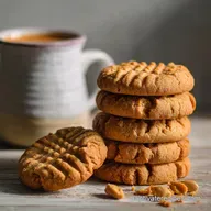 quick 3ingredient peanut butter cookies Without Eggs