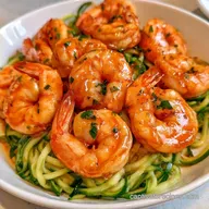 Asian Shrimp Zoodles in 30 Minutes