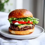 Best Homemade Burger Patty Recipe for 4 Servings