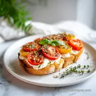 Caprese Garlic Bread: Crispy and Fresh