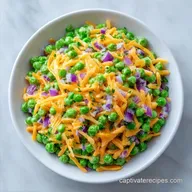 Dairy Free Pea Salad for 12 Servings