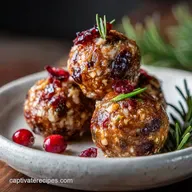 Cranberry Meatballs: Slow Cooker Appetizer