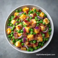 Easy English Pea Salad in 25 Minutes