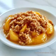 Easy Summer Peach Dessert: Fresh Peach Crisp