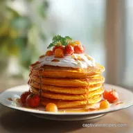 Fluffy Pumpkin Pancakes for 4 Servings