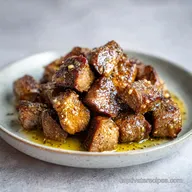 Garlic Butter Steak Bites Recipe in 13 Minutes: Pan-Seared