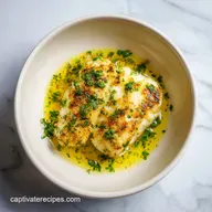 Golden Seared Cod Recipe with Herb Butter Sauce in 20 Minutes