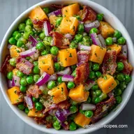 Grandmas Creamy Pea Salad in 15 Minutes