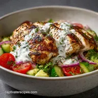 Greek Chicken Bowls with Tzatziki | 35 Mins
