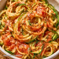 Marinara Zoodles with Garlic