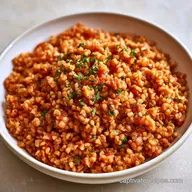 Bulgur Pilaf with Tomato Paste