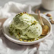 Pistachio Ice Cream Recipe for 8 Servings Creamy and Silky