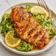 Lemon Chicken Zoodles: Zesty and Fresh