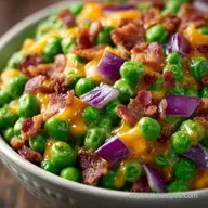 Light Pea Salad Recipe in 15 Minutes