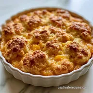 Peach Cobbler with Melted Butter