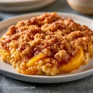 Mini Peach Cobbler Recipe with Fresh Peaches