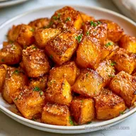 Crispy Parmesan Roasted Butternut Squash