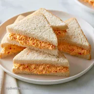 Pimento Cheese Tea Sandwiches: Lighter Southern Classic