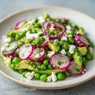 Plant Based Pea Salad in 22 Minutes