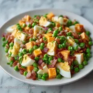 Quick English Pea Salad in 15 Minutes