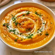 Roasted Butternut Squash Soup for 4