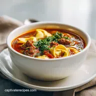 Sausage and Tortellini Soup in 30 Minutes