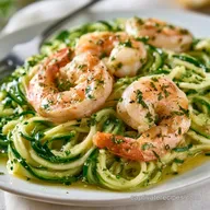 Shrimp Scampi Zoodles in 30 Minutes