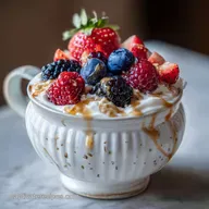 Simple Overnight Oats with Greek Yogurt: Overnight Prep