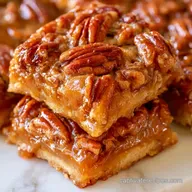 Spiced Pecan Pie Bars in 55 Minutes