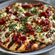 Sun Dried Tomato Flatbread in 25 Minutes