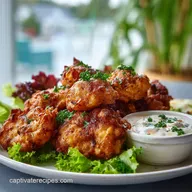 Chicken Fritters Recipe for 4 Servings