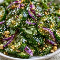 Thai Cucumber Salad with Roasted Peanuts