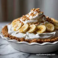 Vegan Banana Cream Pie with Silky Tofu Filling