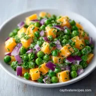 Vegetarian Pea Salad in 20 Minutes