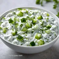 Yogurt Cucumber Dip for 4 Servings