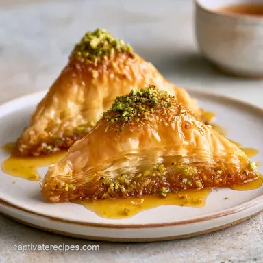 Baklava Recipe: Shattering Layers Recipe Card