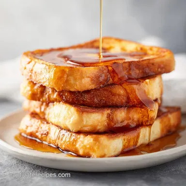 French Toast in 25 Minutes: Golden Recipe Card