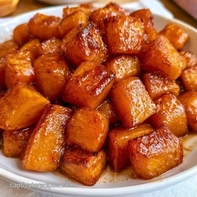 Butternut Squash with Brown Sugar Recipe Card