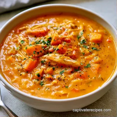 Butternut Squash with Chicken Soup for 8 Recipe Card