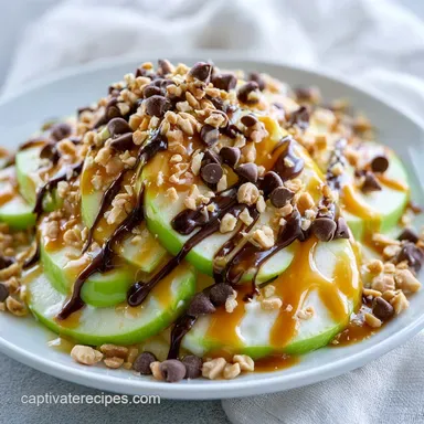 Apple Nachos in 6 Minutes