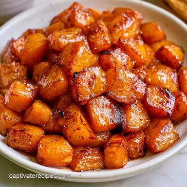 Caramelized Butternut Squash Meal Prep Recipe Card