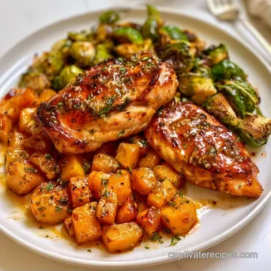 Chicken Butternut Squash in 40 Minutes Recipe Card