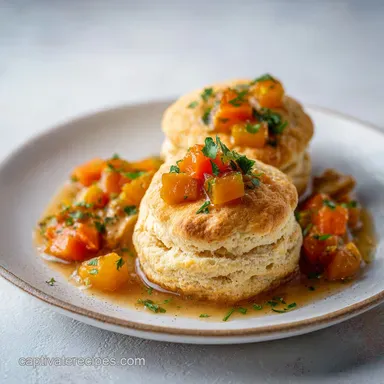 Chicken Dumpling Casserole in 55 Minutes: Creamy and Baked Recipe Card