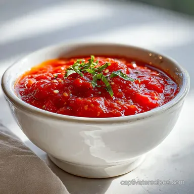 Classic Pomodoro Sauce Recipe in 20 Minutes Recipe Card