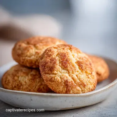 Snickerdoodle Cookies: Soft and Chewy with Cinnamon Sugar Recipe Card