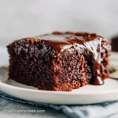 Texas Sheet Cake Recipe: 40 Minute Fudgy Chocolate Dessert Recipe Card