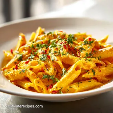 Chicken Penne Pasta: Creamy Sauce in 25 Min