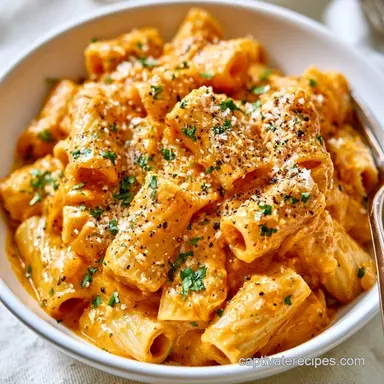 Creamy Pumpkin Pasta in 30 Minutes Recipe Card