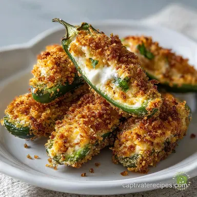 Crunchy Jalape&ntilde;o Poppers in 40 Minutes