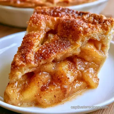 Easy Apple Pie with Fresh Apples Recipe Card